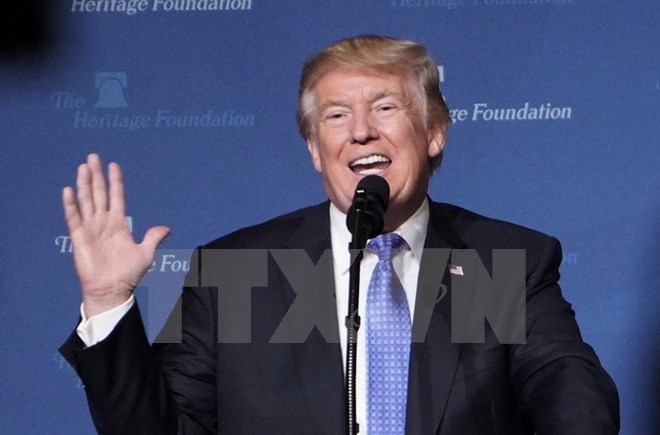 Tổng thống Mỹ Donald Trump. (Ảnh: AFP/TTXVN)