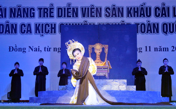 National Young Cai Luong, Dan Ca Kich Artist Competition opens in Dong Nai