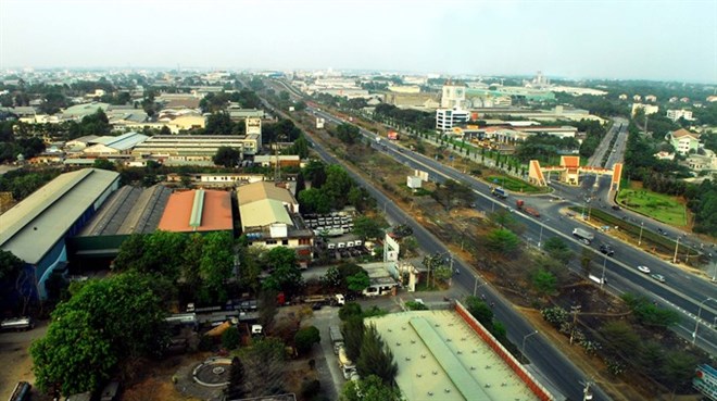 A view of Bien Hoa city in southern Dong Nai province (Photo: VNA)