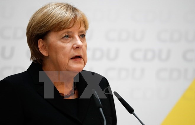 Thủ tướng Đức Angela Merkel. (Nguồn: AFP/TTXVN)