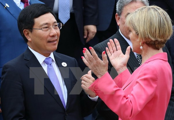 Ngày làm việc đầu tiên Hội nghị liên Bộ trưởng Ngoại giao-Kinh tế APEC