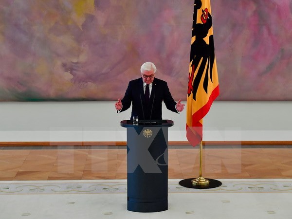 Tổng thống Đức Frank-Walter Steinmeier. (Nguồn: AFP/TTXVN)