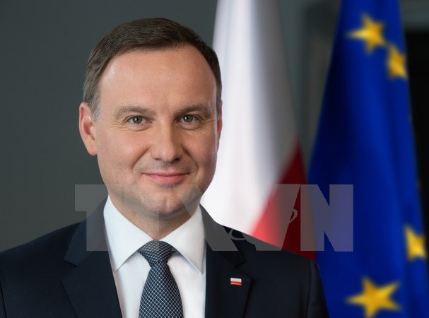 Tổng thống Cộng hòa Ba Lan Andrzej Duda. (Ảnh: TTXVN phát)