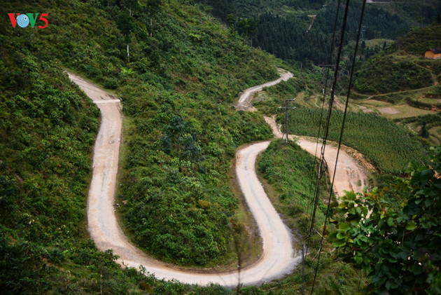   Driving up the winding mountain roads to Ha Giang is both a challenge and a joy.