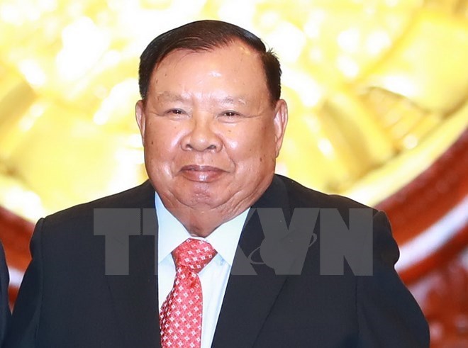 General Secretary of the Lao People’s Revolutionary Party (LPRP) and President of Laos Bounnhang Vorachith (Photo: VNA)