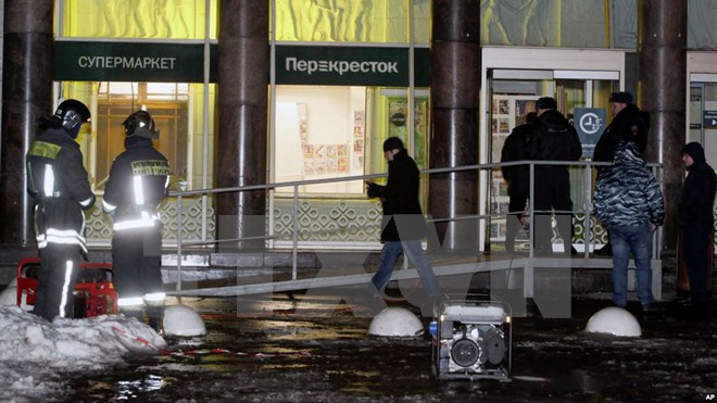 Nga bắt giữ chủ​ mưu vụ đánh bom siêu thị ở St.Petersburg