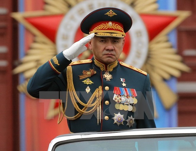 Minister of Defence of the Russian Federation, General of the Army Sergei Shoigu 