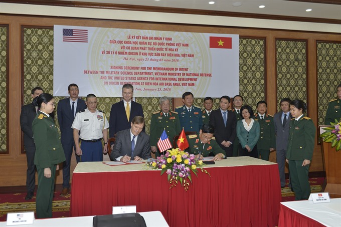 The process of dioxin contamination remediation at Bien Hoa Airbase area is set to begin after the memorandum is signed.