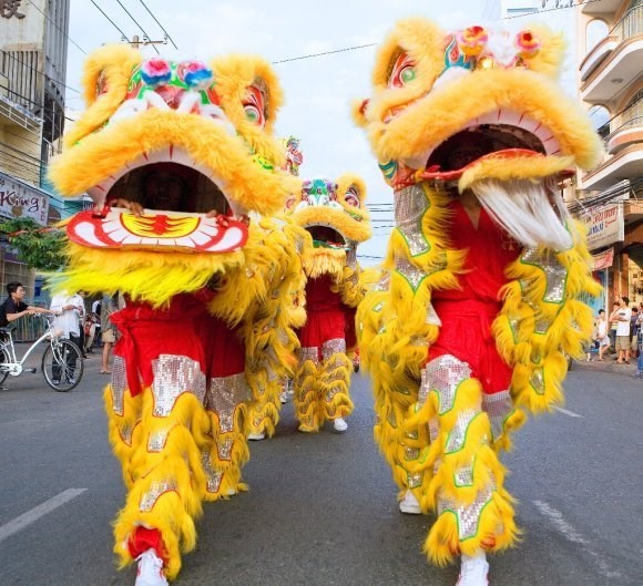 Fourth national lion dragon dance champs opens