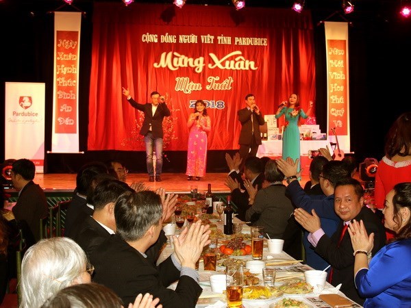 At a Tet celebration in Pardubice, the Czech Republic (Source: VNA)