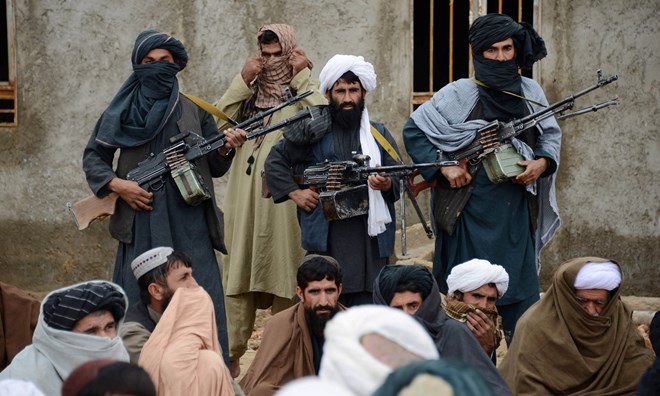 Các tay súng Taliban ở tỉnh Farah, Afghanistan. (Nguồn: AP)