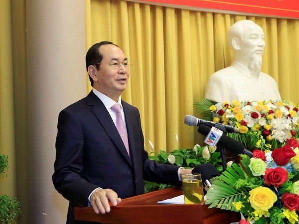 President Tran Dai Quang and his spouse will pay a State visit to India from March 2-4