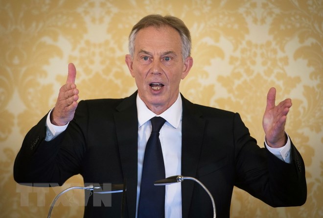 Cựu Thủ tư​ớng Anh Tony Blair cảnh báo về cuộc "ly hôn thảm họa" với EU