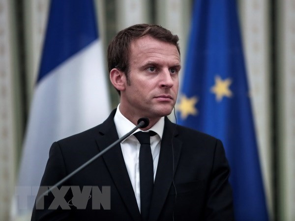 Tổng thống Pháp Emmanuel Macron. (Nguồn: AFP/TTXVN)