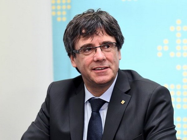 Cựu Thủ hiến vùng Catalonia Carles Puigdemont. (Nguồn: AFP/TTXVN)