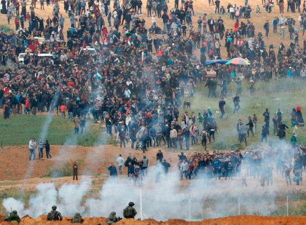 Bạo lực bùng phát trong giữa người Palestine và Israle. (Nguồn: Getty Images)