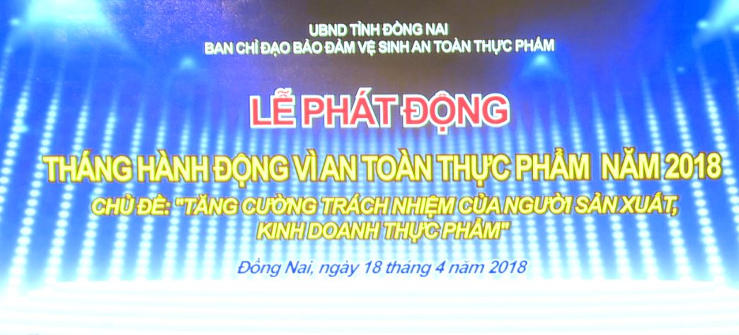 Đảm bảo an toàn thực phẩm vì sức khỏe người tiêu dùng
