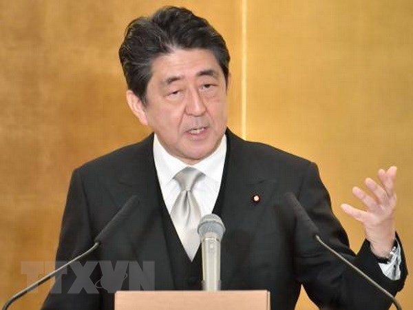 Thủ tướng Shinzo Abe. (Nguồn: Kyodo/TTXVN)