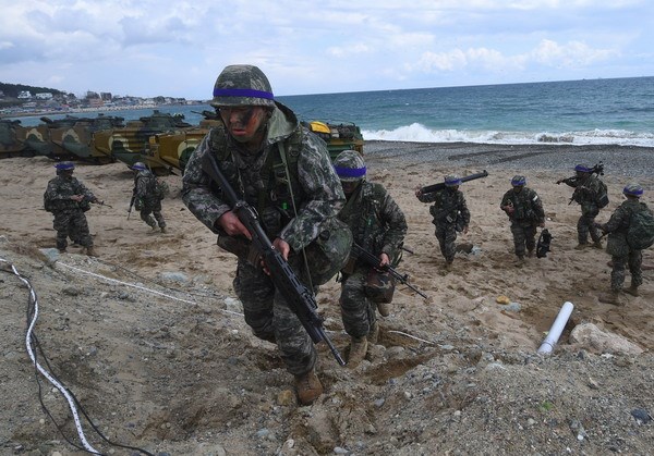 Hải quân Hàn Quốc. (Nguồn: AFP/TTXVN)