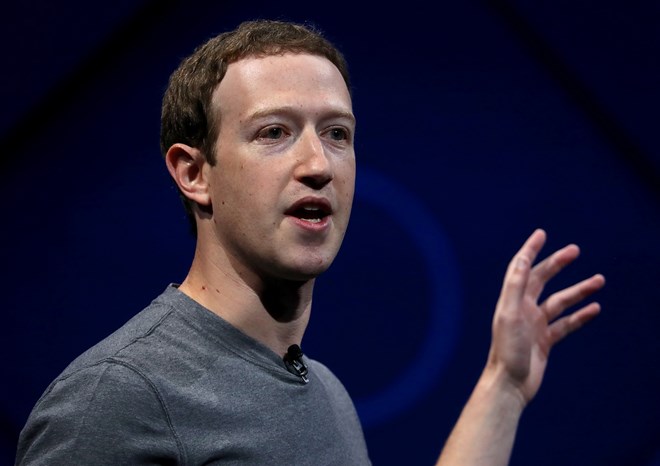 Giám đốc điều hành Facebook Mark Zuckerberg. (Nguồn: Time.com)