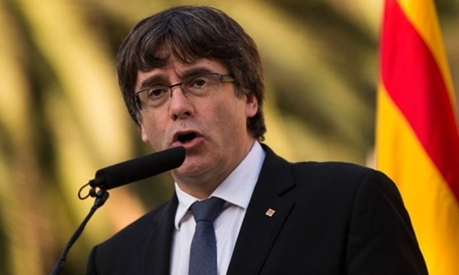 Cựu Thủ hiến Catalonia Carles Puigdemont. (Nguồn: newvision.co.ug)