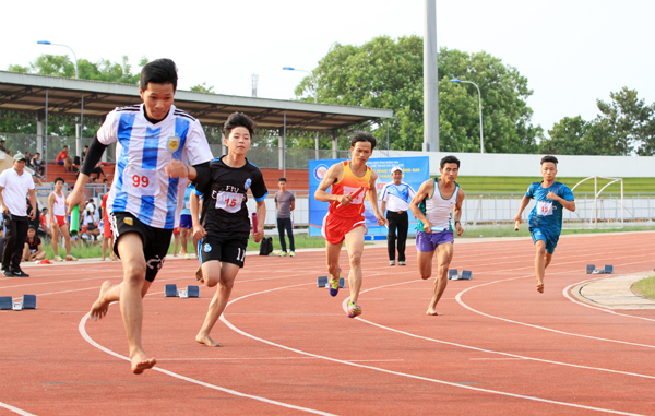 Vinh Cuu wins Dong Nai Athletics Tournament