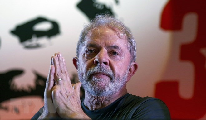 Cựu Tổng thống nước này Lula da Silva. (Nguồn: AFP/TTXVN)