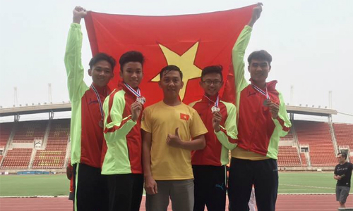 Dong Nai's athlete wins silver medal at SEA athletics tournament