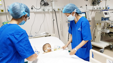 Ca mổ tim hở đầu tiên cho bệnh nhi tại Đồng Nai