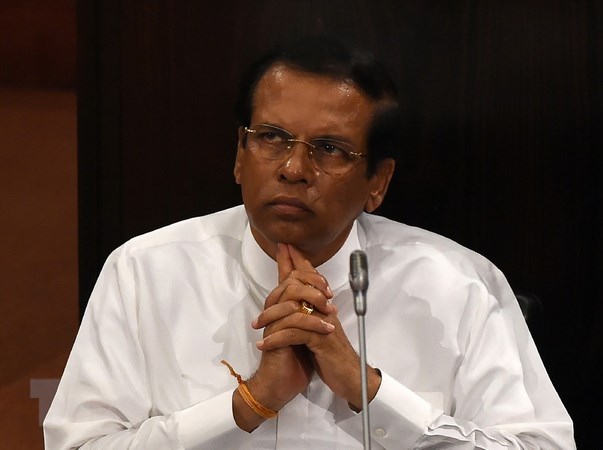 Tổng thống Sri Lanka Maithripala Sirisena. (Ảnh: AFP/TTXVN)