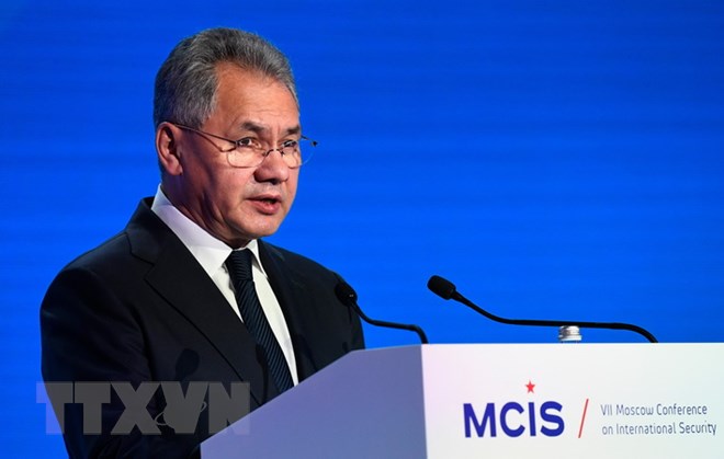 Bộ trưởng Quốc phòng Nga Sergei Shoigu. (Ảnh: AFP/TTXVN)