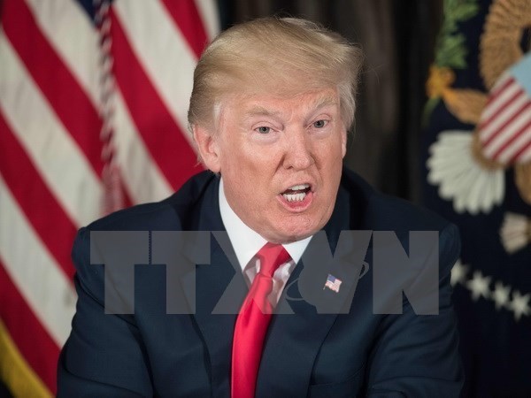 Tổng thống Mỹ Donald Trump. (Nguồn: AFP/TTXVN)