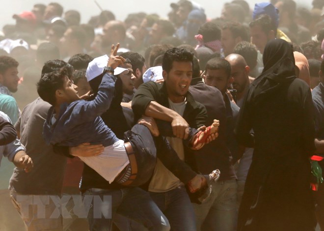 PLO kêu gọi biểu tình phản đối Mỹ, Israel rộng khắp Bờ Tây và Dải Gaza