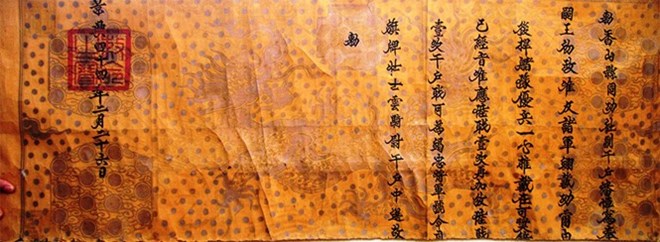 Researchers discover 18th century royal promotion decree