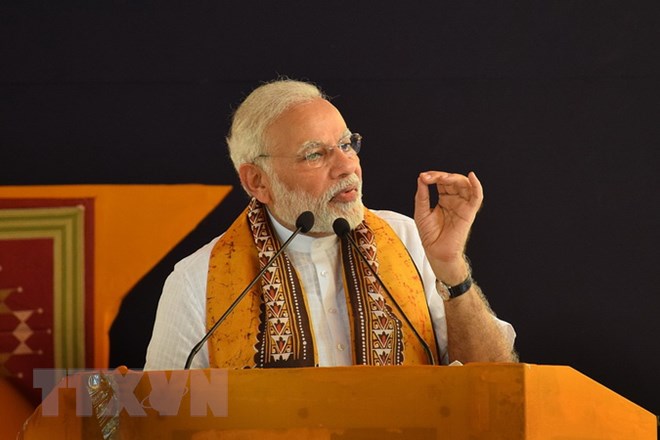 Thủ tướng Ấn Độ Narendra Modi. (Nguồn: THX/TTXVN)