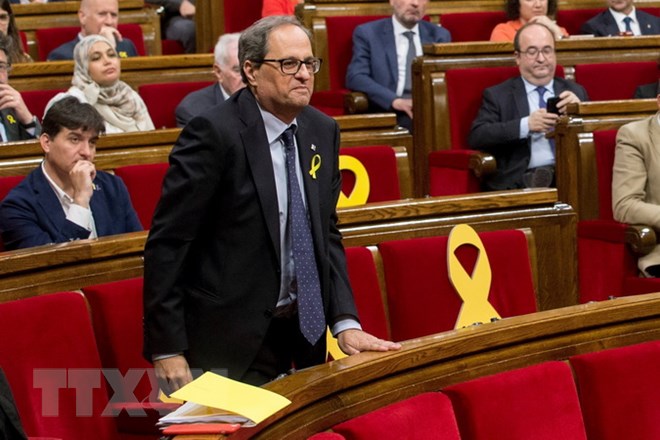 Tây Ban Nha: Chính quyền mới tại vùng Catalonia nhậm chức
