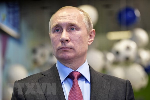 Tổng thống Nga Vladimir Putin. (Nguồn: EPA/TTXVN)