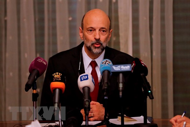 Thủ tướng được chỉ định của Jordan Omar al-Razzaz. (Nguồn: AFP/TTXVN)