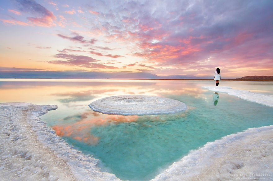 The incredible Dead Sea, the lowest point on earth