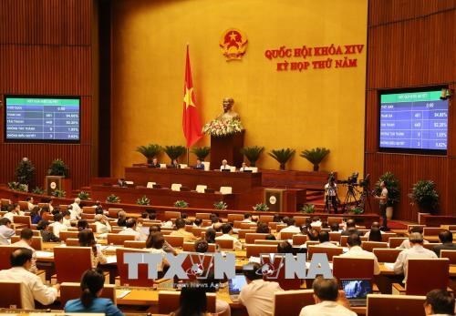 National Assembly deputies gather at a sitting