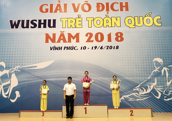Dong Nai ranks 5th at nat'l youth wushu event