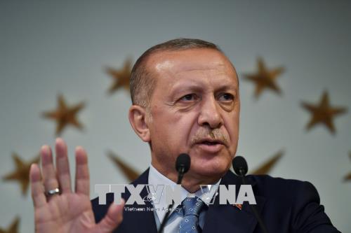 Tổng thống Recep Tayyip Erdogan đã nhận được đa số phiếu tuyệt đối trong tổng số phiếu hợp lệ