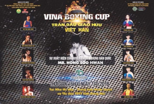 VN, RoK boxers compete in friendly event in Dong Nai