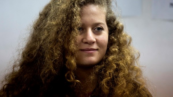 Ahed Tamimi. (Nguồn: mintpressnews.com)