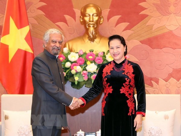 NA leader receives UNDP, UNICEF representatives
