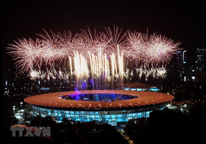 At the opening ceremony (Photo: Xinhua/VNA)