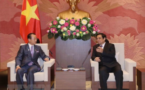 Japanese parliamentarians visit Vietnam