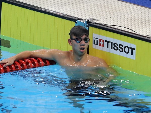 Nguyễn Huy Hoàng lập thêm kỳ tích, giành HCB 1.500m bơi tự do