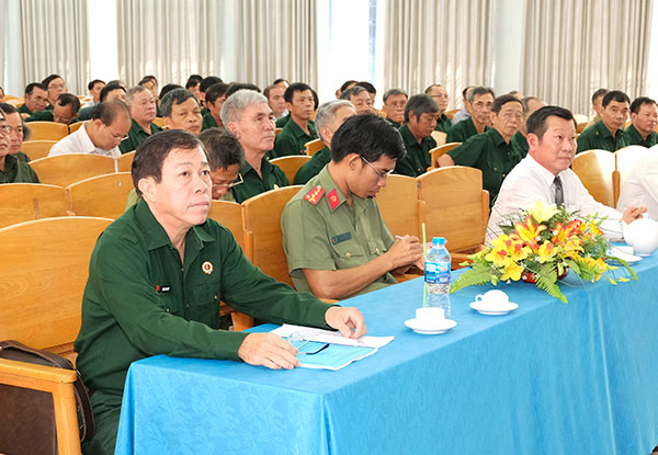 Khai giảng lớp tập huấn cán bộ Hội Cựu chiến binh