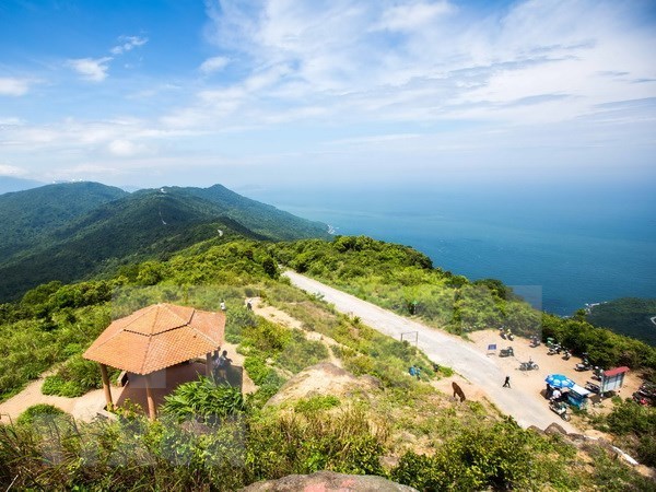 Son Tra Peninsula - a tourist destination in Da Nang city (Photo: VNA)